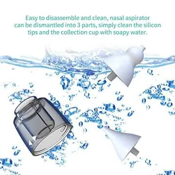 Rechargeable Electric Baby Nasal Aspirator with Music