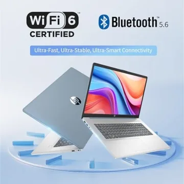 HP 17 Laptop, 17.3" Touchscreen, Intel Quad-Core, 16GB RAM