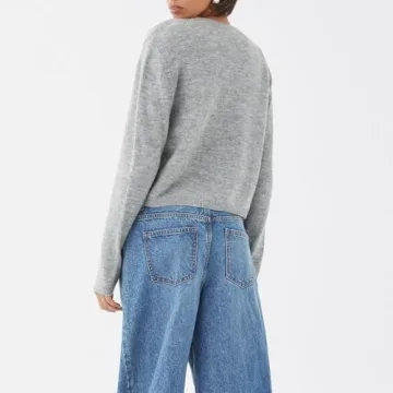 Trendy Women's Casual Crop Knit Cardigan for All Occasions