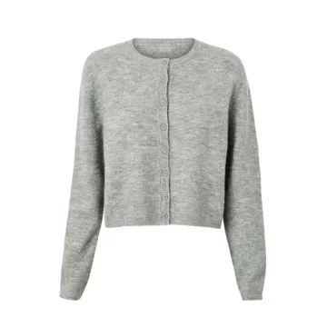 Trendy Women's Casual Crop Knit Cardigan for All Occasions