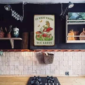 Do What Makes You Happy,Cute Mushroom Wall Decor For Home