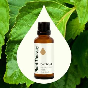 Plant Therapy Patchouli Essential Oil for Wellness and Skin Care