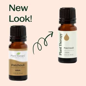 Plant Therapy Patchouli Essential Oil for Wellness and Skin Care