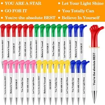 30 Pieces Inspirational Pens for Students and Teachers