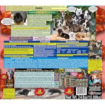 GENTLE GIANTS Dog Food with Real Beef & Bacon - 24lbs