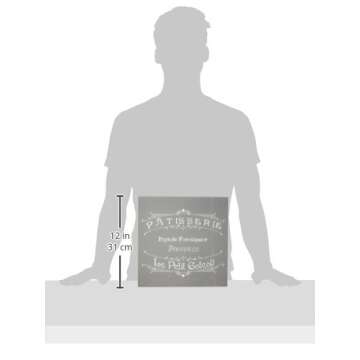 Deco Art DecoArt Americana Decor Stencil, The French Bakery, 1 Pack, Gray