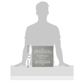 Deco Art DecoArt Americana Decor Stencil, The French Bakery, 1 Pack, Gray
