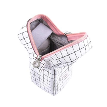 iSuperb 2 Pcs Stand Up Pencil Case Telescopic Design