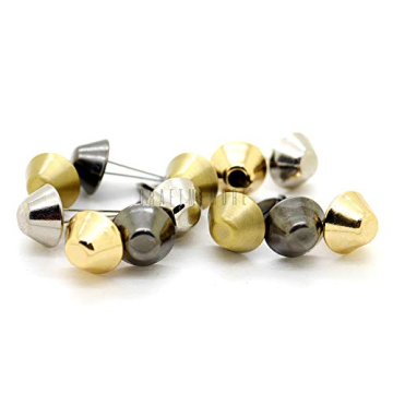 CRAFTMEMORE Cone Brads - Durable Purse Feet 100 PCS