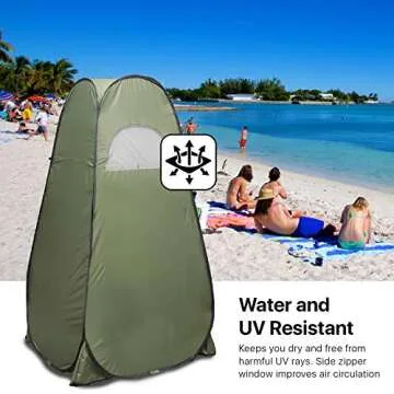 Sumbababy Pop Up Privacy Tent for Beach and Camping