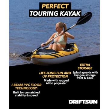 Driftsun Almanor Inflatable Kayak Perfect for Paddling