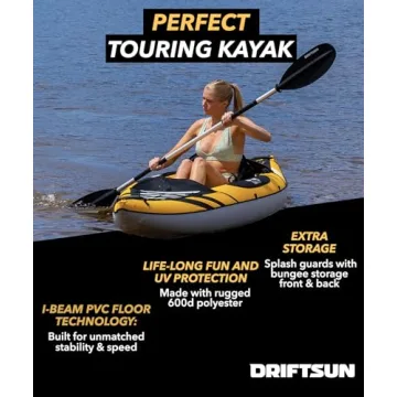 Driftsun Almanor Inflatable Kayak Perfect for Paddling