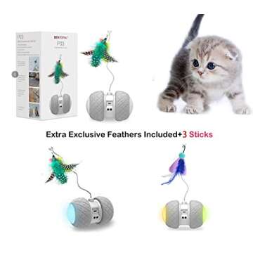 PetDroid Interactive Dog Ball for Fun Pet Playtime