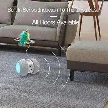 PetDroid Interactive Dog Ball for Fun Pet Playtime