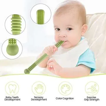 Hollow Teether Tubes for Infants - Safe & Durable Chew Toys
