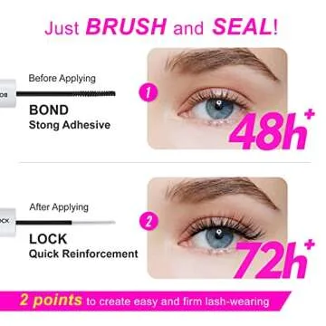 CAELYMINE Lash Bond and Seal 10ml - Strong Hold Cluster Glue