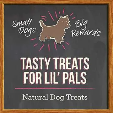 Merrick Lil’ Plates Grain Free Small Dog Treats, Natural Training Treats For Small Dogs, Bitty Beef Recipe - 5 oz. Pouch