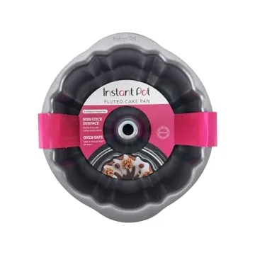 Instant Pot Non-Stick Fluted Cake Pan for Versatile Baking