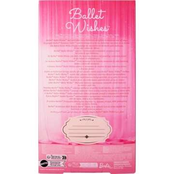 Barbie Signature Ballet Wishes Doll, Collectible Fashion Doll in Satiny, Pink Tutu with Blonde Hair and Giftable Packaging