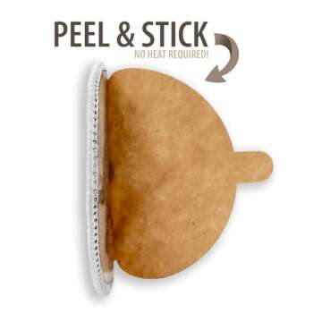 Orange Tennessee Tristar Patch - 2" Round Embroidered Patch with Adhesive Backing