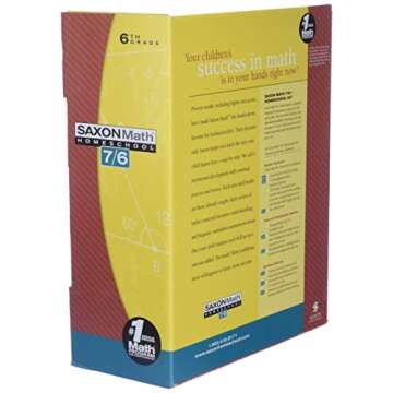 Saxon Math 7/6 Homeschool Set for Grades 6-7