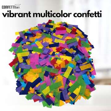 Confetti Sky 12 Inch Confetti Cannons for Every Celebration