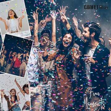 Confetti Sky 12 Inch Confetti Cannons for Every Celebration