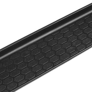 Door Sill Guards Entry Scuff Plate Cover Door Sill Guards Entry Scuff Plate Cover for Wrangler Accessories(for 2018-2022 JL JLU & 2020-2022 JT (Black)