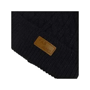 Century Star Baby Pom Pom Beanie Winter Knit Hat Caps Toddler Warm Hats Baby Ski Cap Infant Beanies for Girls White&Dark Pink&Khaki&Light Pink&Wine Red One Size