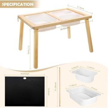 Wingyz Kids Multifunctional Sensory Table for Children