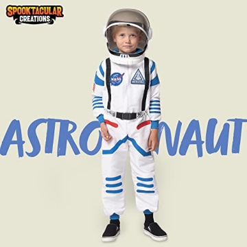 Spooktacular Creations Kids Astronaut Costume with Helmet