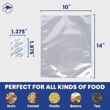 Wallaby 75x Mylar Bag Bundle for Long Term Food Storage