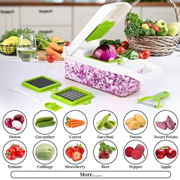 Snifitar Veggie Chopper - 14 in 1 Multifunctional Kitchen Tool