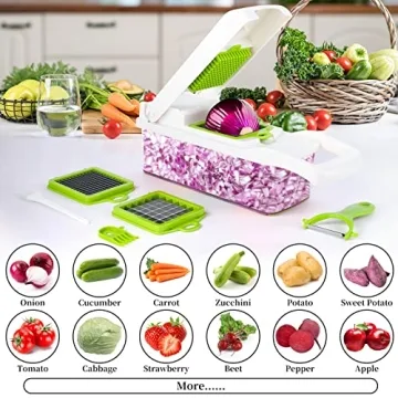Snifitar Veggie Chopper - 14 in 1 Multifunctional Kitchen Tool