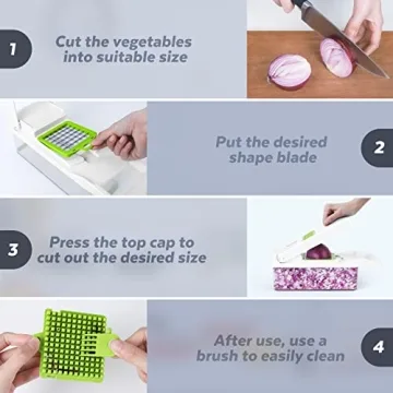 Snifitar Veggie Chopper - 14 in 1 Multifunctional Kitchen Tool