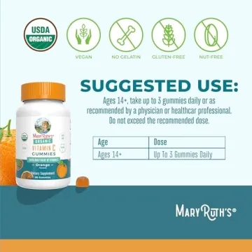 MaryRuth Organic Vitamin C Gummies | Vegan & Tasty | Immune Support