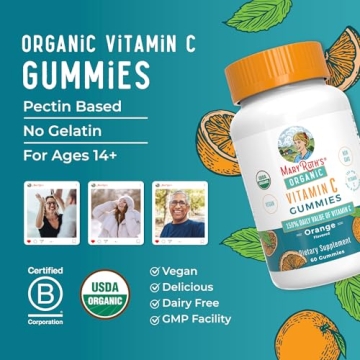 MaryRuth Organic Vitamin C Gummies | Vegan & Tasty | Immune Support
