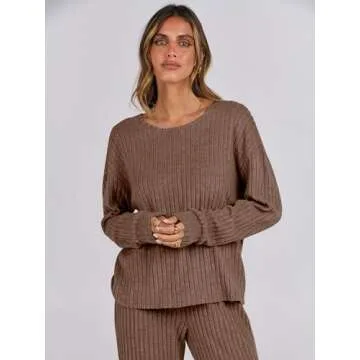 Buy ANRABESS Women 2 Piece Lounge Pajamas Set - Cozy Comfort