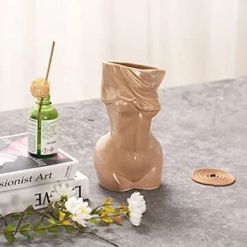 Feminine Body Vases for Elegant Home Decoration