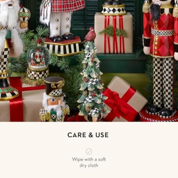 Charming MacKenzie-Childs Christmas Cardinal Tree Decor