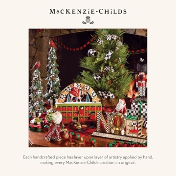 Charming MacKenzie-Childs Christmas Cardinal Tree Decor