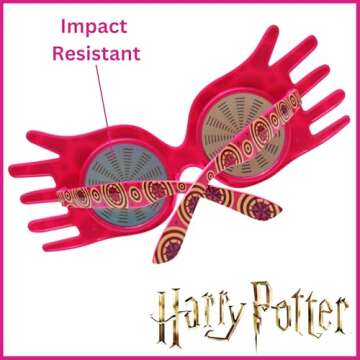 Sun-Staches Luna Lovegood Spectrespecs | Official Wizarding World Womens Sunglasses | Harry Potter C...