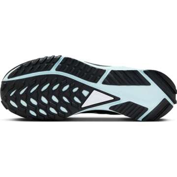 Nike Women's Running Shoes, Lt Smoke Grey Black Glacier Blue, 8