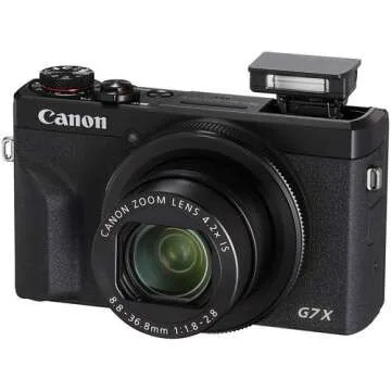 Canon PowerShot G7 X Mark III Digital Camera (Black) + 16GB Memory Card + Memory Card Reader + Pixibytes Microfiber Cleaning Cloth