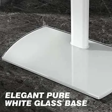 Rfiver TV Stand with Swivel Mount for 32-65 Inch Screens