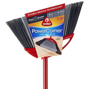 O-Cedar Power Corner Large Angle Broom