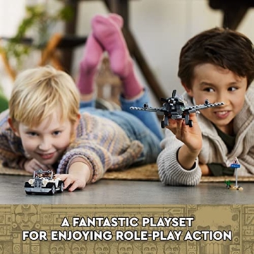 LEGO Indiana Jones Plane Chase Set for Kids 8-12