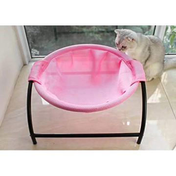 JUNSPOW Cat Hammock - Comfortable & Easy to Assemble Cat Bed