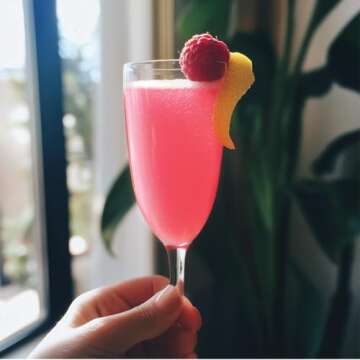 Jordan's Skinny Mixes Sugar Free Syrup, Meyers Lemon Raspberry Flavor, Fruit Flavored Water Enhancer, Drink Mix for Ice Tea, Lemonade & More, Zero Calorie Flavoring, Keto Friendly, 25.4 Fl Oz, 1 Pack