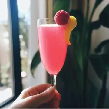 Jordan's Skinny Mixes Sugar Free Syrup, Meyers Lemon Raspberry Flavor, Fruit Flavored Water Enhancer, Drink Mix for Ice Tea, Lemonade & More, Zero Calorie Flavoring, Keto Friendly, 25.4 Fl Oz, 1 Pack